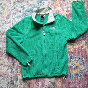 The North Face Women's Green Fleece Jacket - Size Small